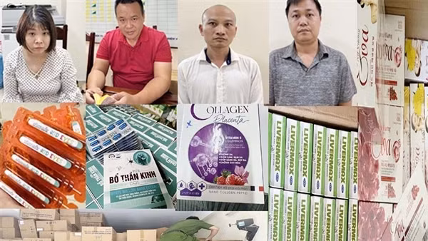 Ba giám đốc "bắt tay" sản xuất, buôn bán thực phẩm chức năng&nbsp;giả