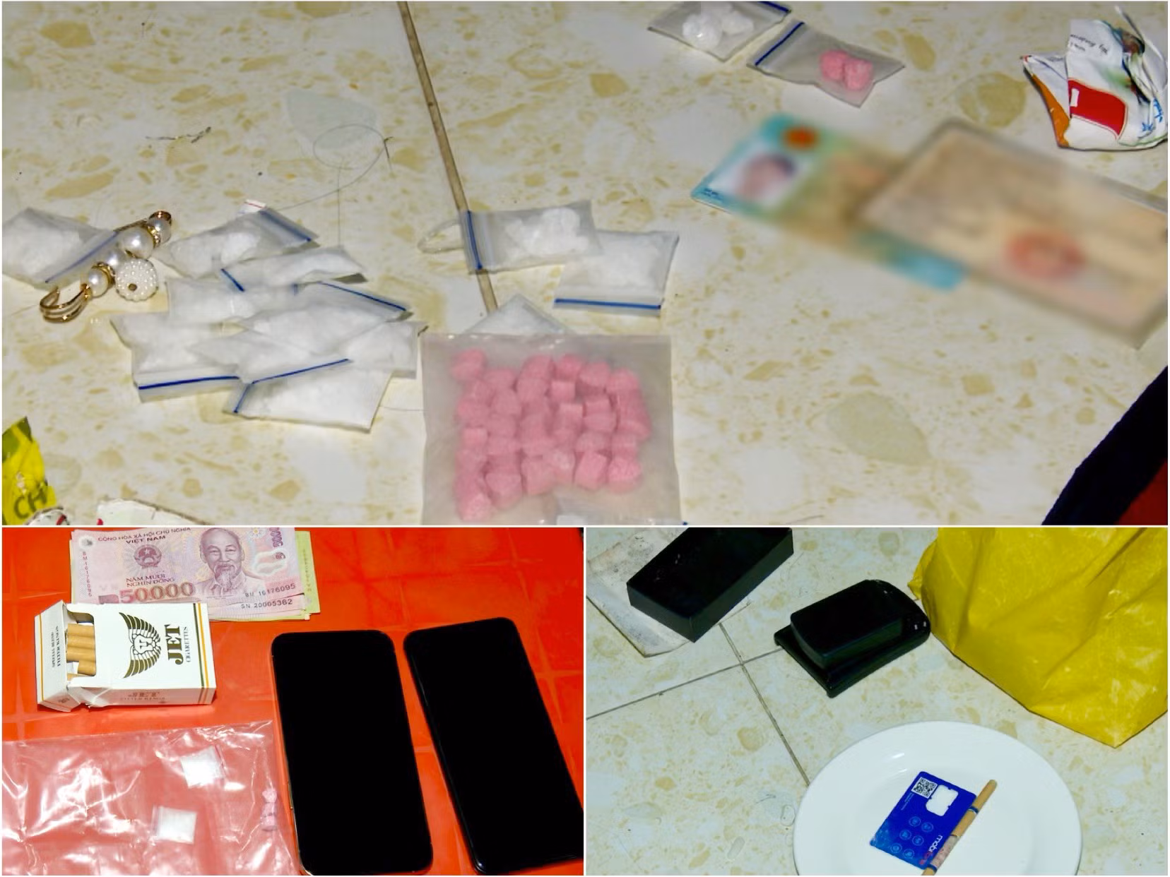 Từ Long An đến Bạc Liêu thuê phòng trọ tàng trữ ma túy -0