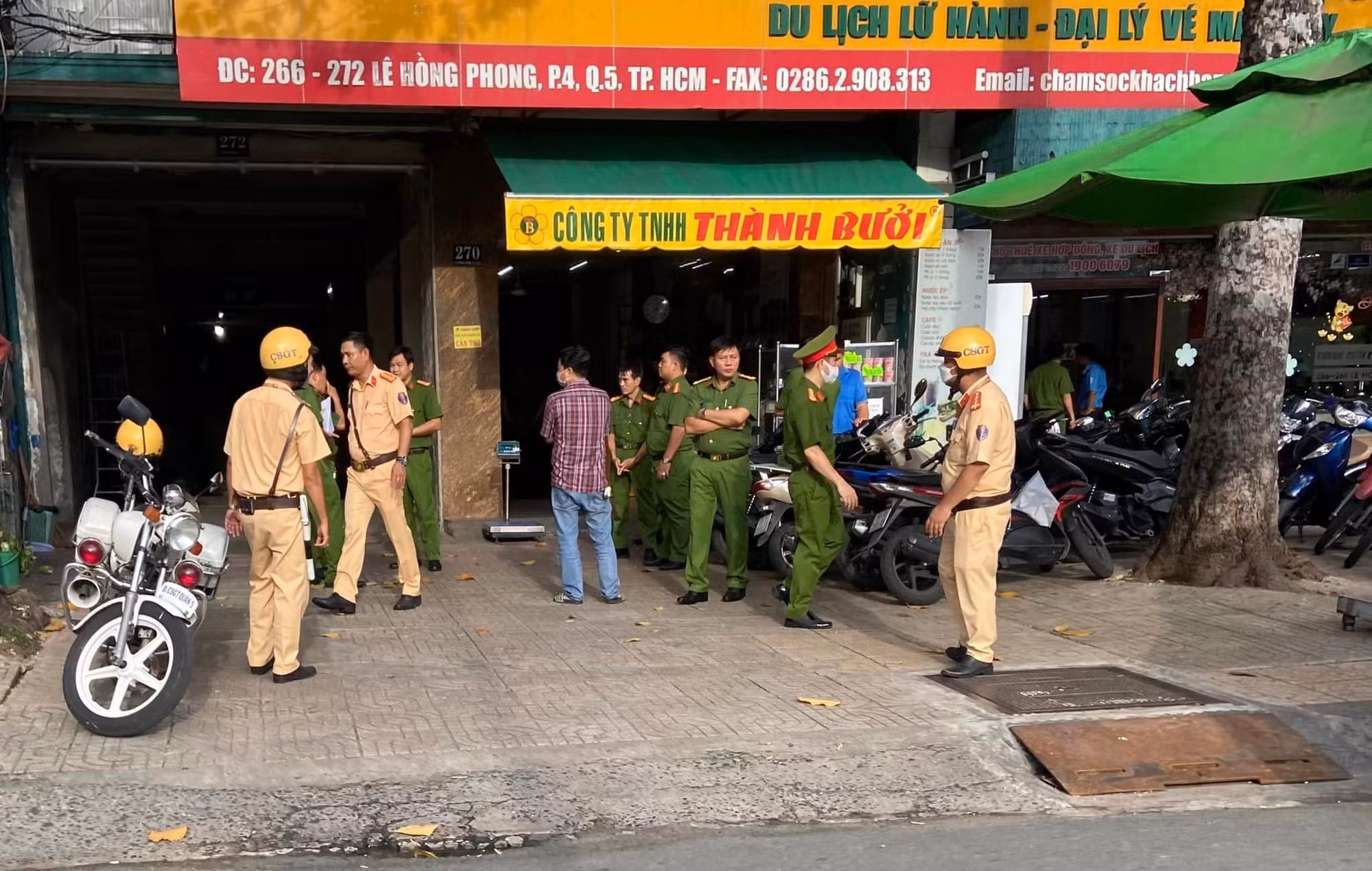 Đồng loạt kiểm tra trụ sở và chi nhánh Công ty TNHH Thành Bưởi -0