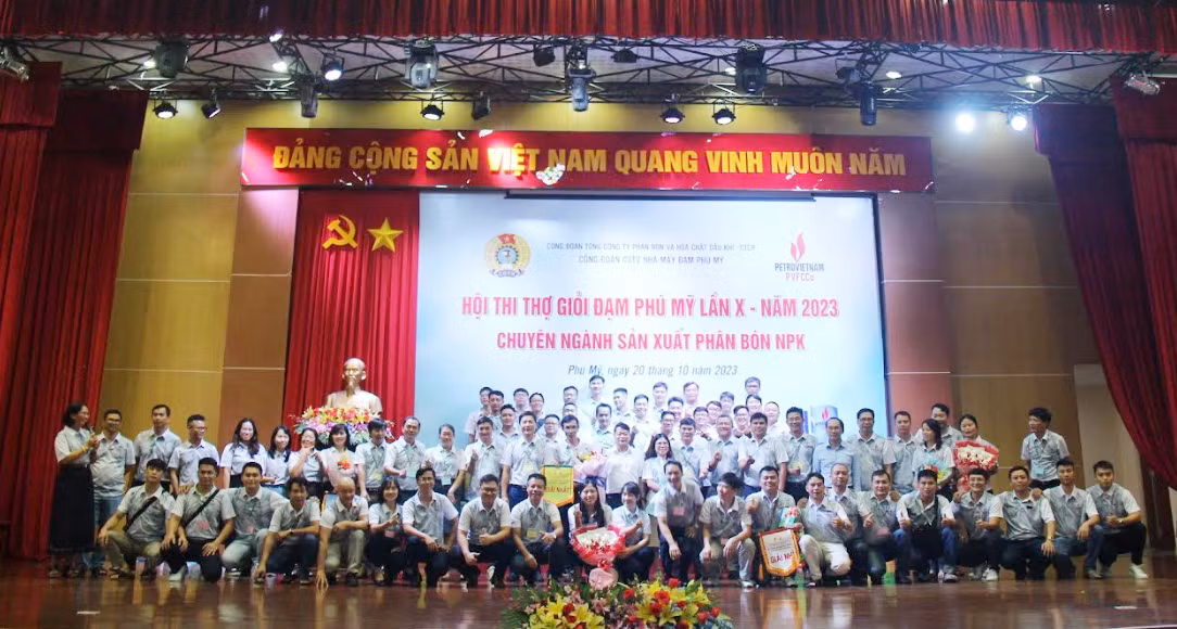 Công đoàn Nhà Máy Đạm Phú Mỹ tổ chức thành công Hội thi Thợ giỏi Đạm Phú Mỹ Lần X -0
