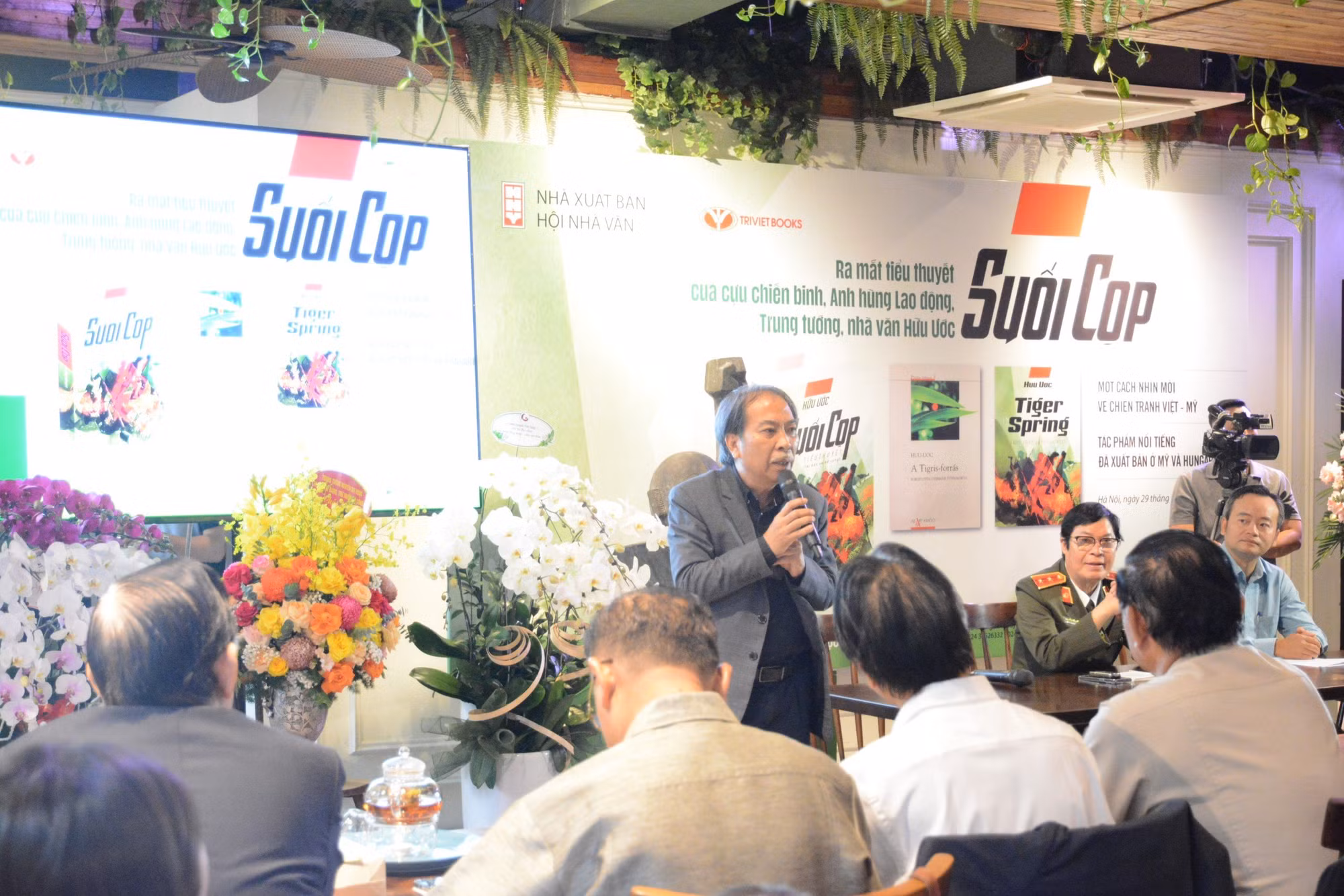 Ra mắt tiểu thuyết “Suối Cọp” của Trung tướng, nhà văn Hữu Ước -0