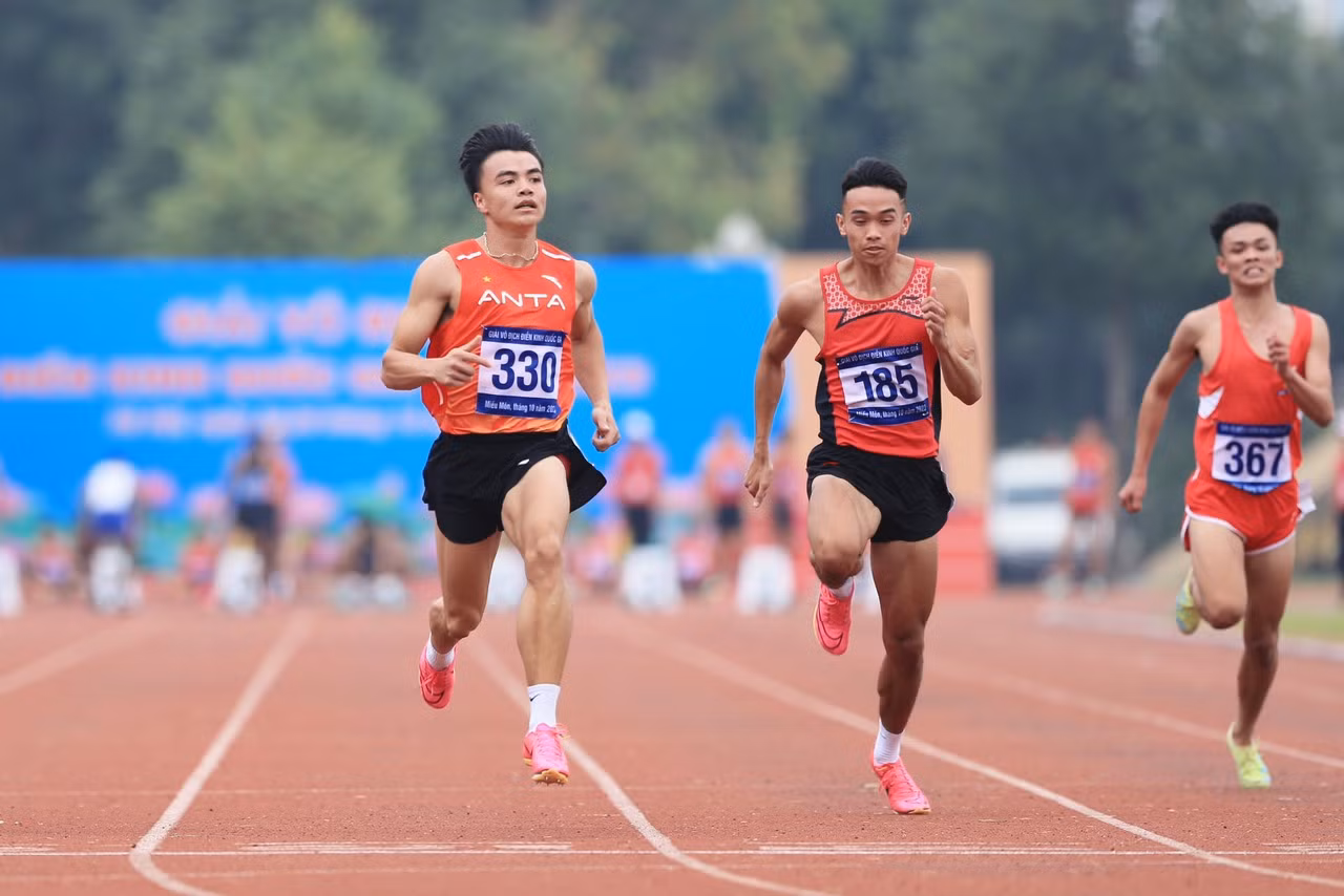 VĐV CAND đoạt huy chương Vàng tại Giải vô địch Điền kinh Quốc gia 2023 -0