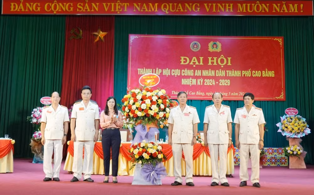 Đại hội thành lập Hội Cựu CAND TP Cao Bằng nhiệm kỳ 2024-2029 -0