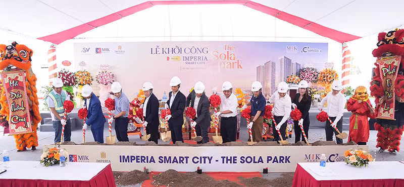&nbsp;MIK GROUP khởi công giai đoạn 2 dự án Imperia Smart City -0