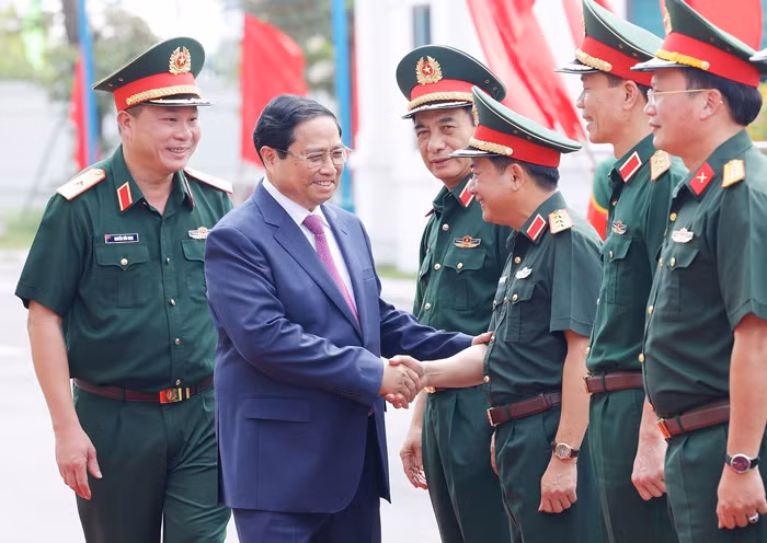 Thủ tướng Phạm Minh Chính thăm và làm việc tại Binh đoàn 12 -0