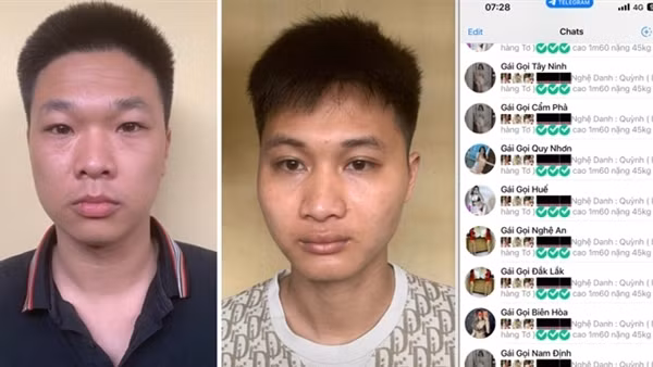 Lên mạng lập hơn 50 nhóm Telegram “gái gọi” để lừa đảo khách làng chơi