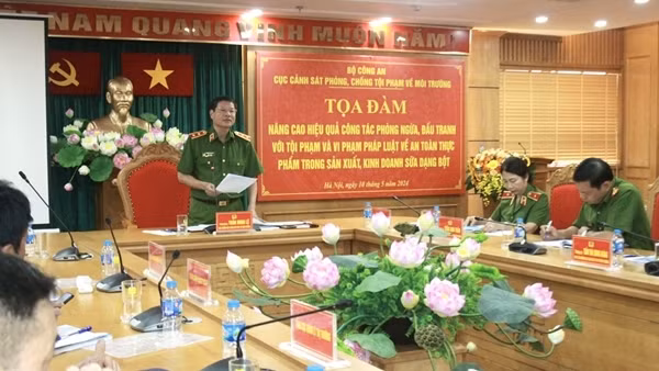 Phòng, chống các vi phạm về an toàn thực phẩm trong sản xuất, kinh doanh sữa bột