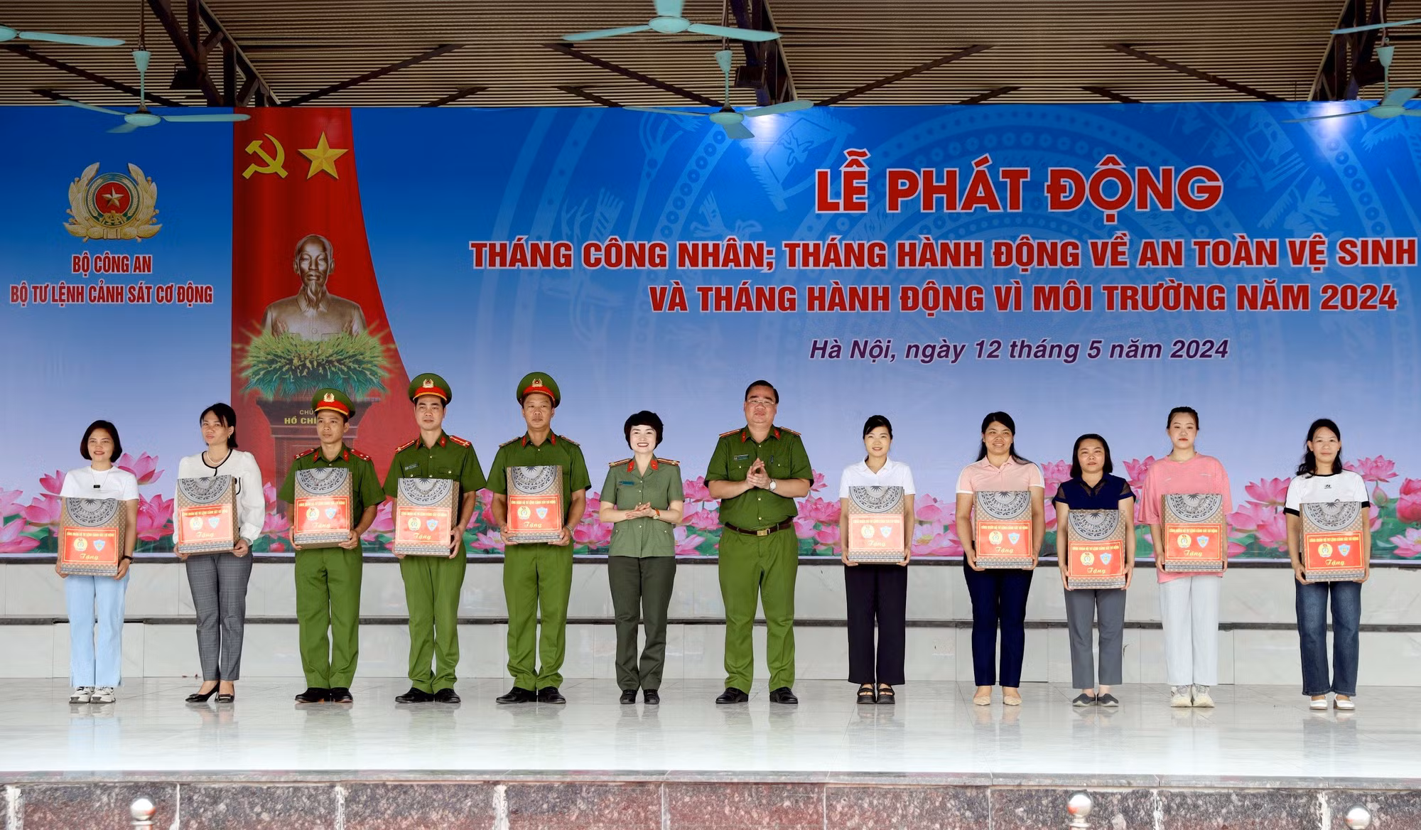 Công đoàn Bộ Tư lệnh CSCĐ chăm lo, hỗ trợ đoàn viên Công đoàn -1