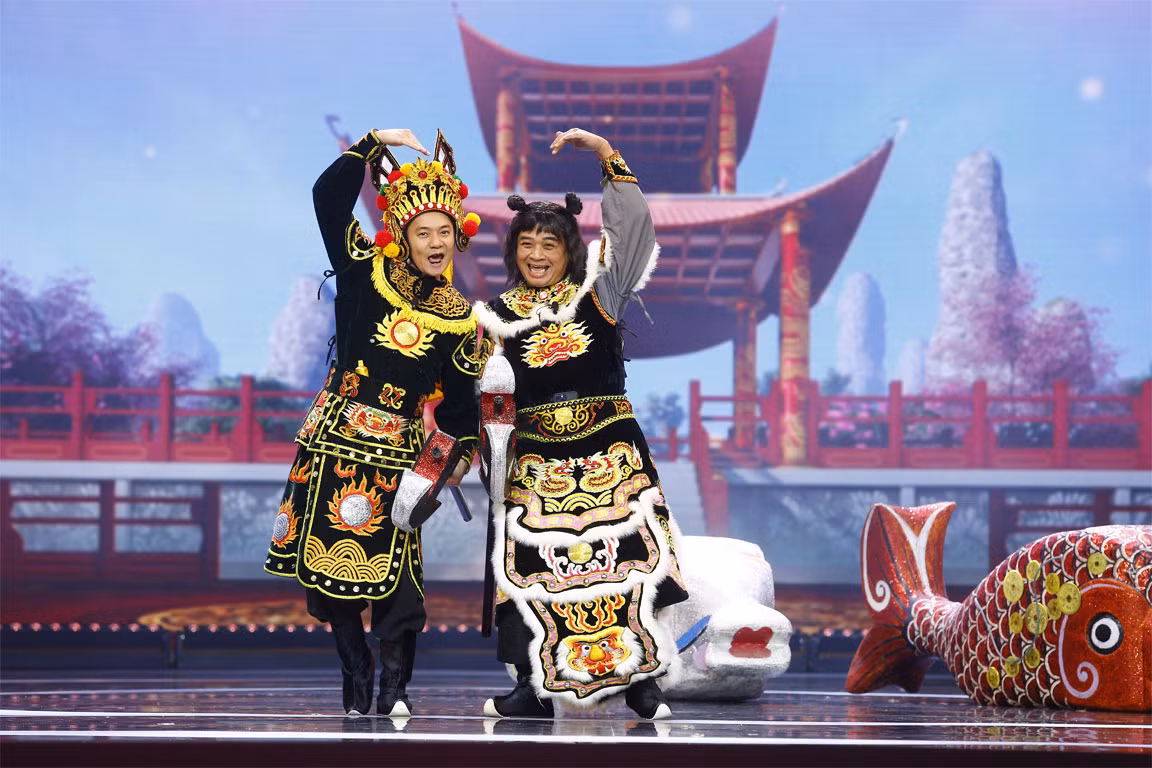 Một cảnh trong "Táo quân 2024".
