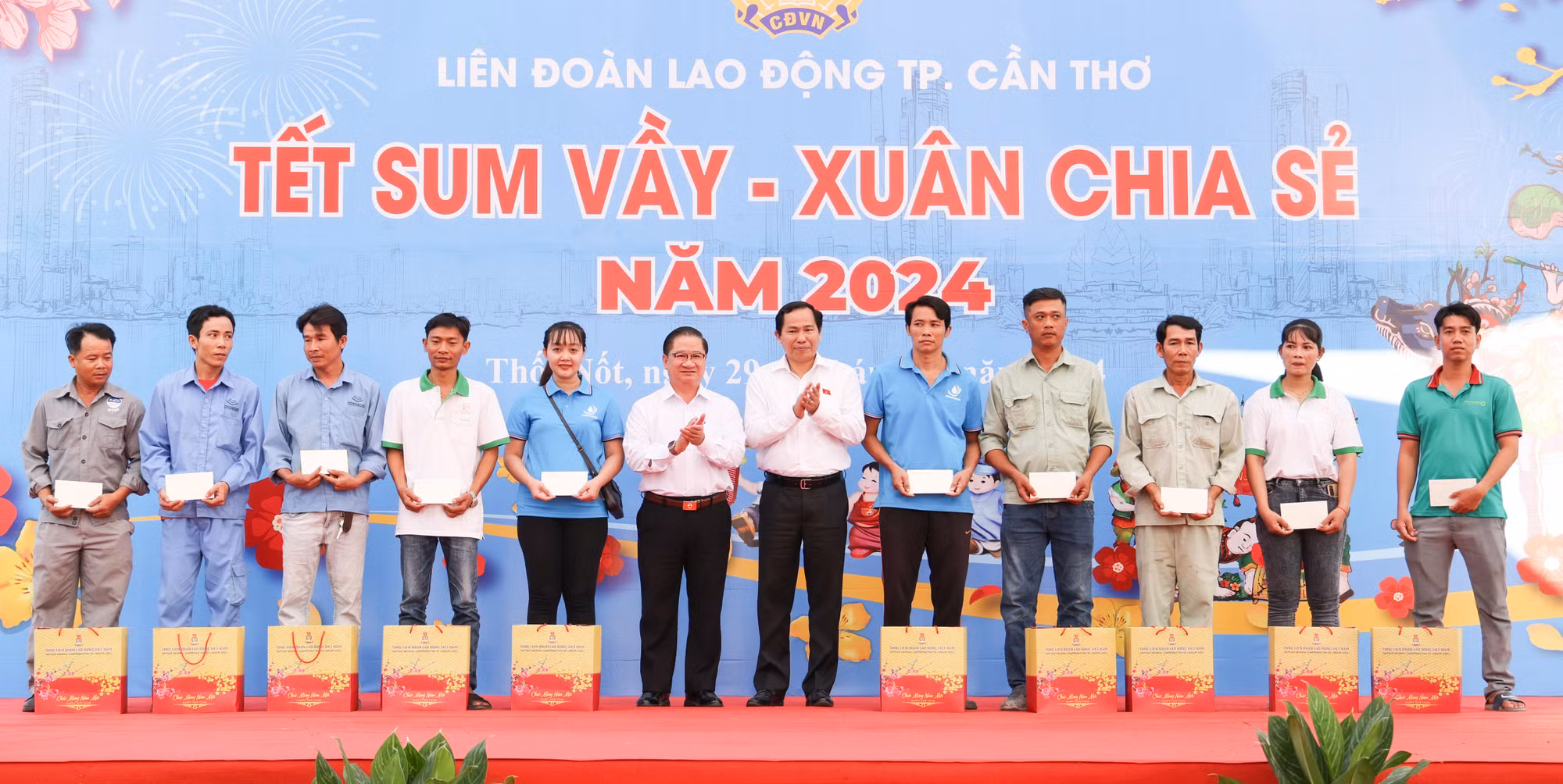 Đoàn Đại biểu Quốc hội TP Cần Thơ thực hiện an sinh xã hội dịp Tết -0