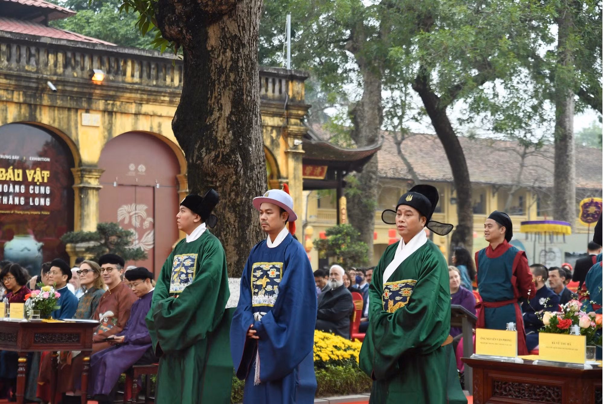 Di sản Hoàng thành Thăng Long - Hà Nội rực rỡ với các nghi lễ Tết cung đình -0
