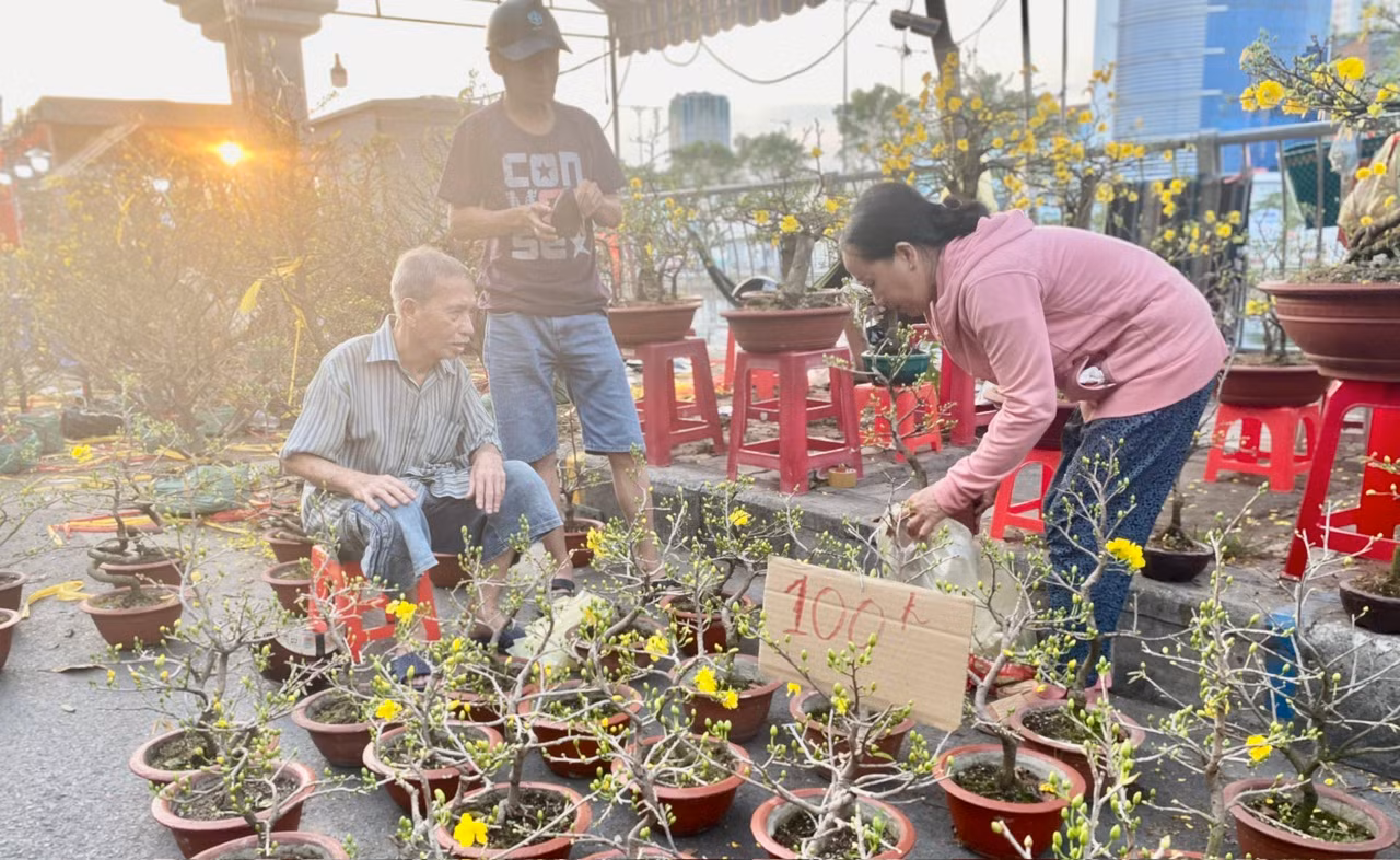 Chiều tối 28 tháng Chạp: Người dân TP Hồ Chí Minh tất bật mang Xuân về nhà -2