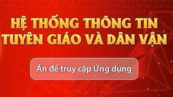 Chuyển đổi số công tác Tuyên giáo và Dân vận: Bước đột phá từ một hệ sinh thái số hiện đại