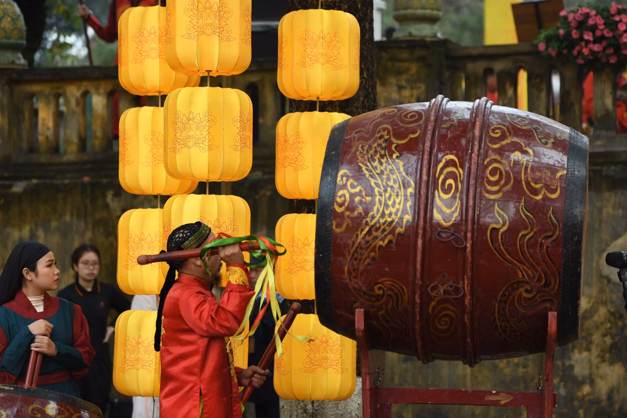 Di sản Hoàng thành Thăng Long - Hà Nội rực rỡ với các nghi lễ Tết cung đình -1