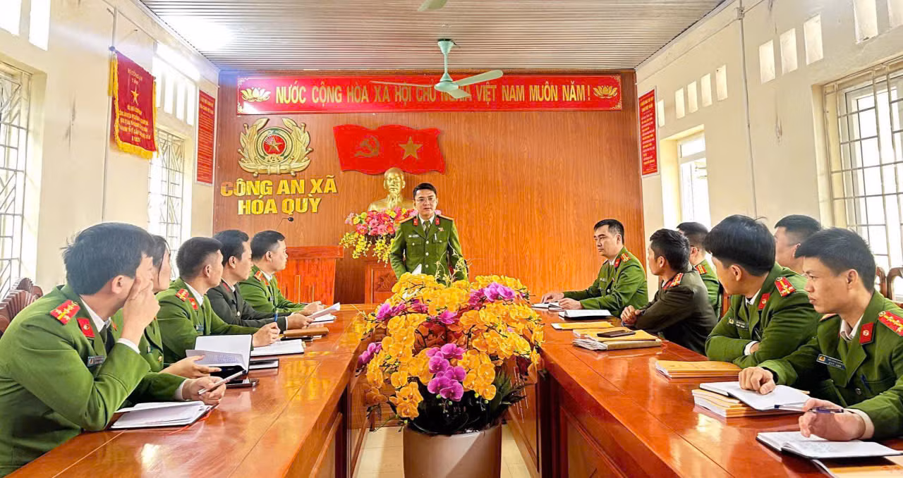 Công an xã Hoá Quỳ: Uốn nắn từ gốc, giữ bình yên từ cơ sở -0