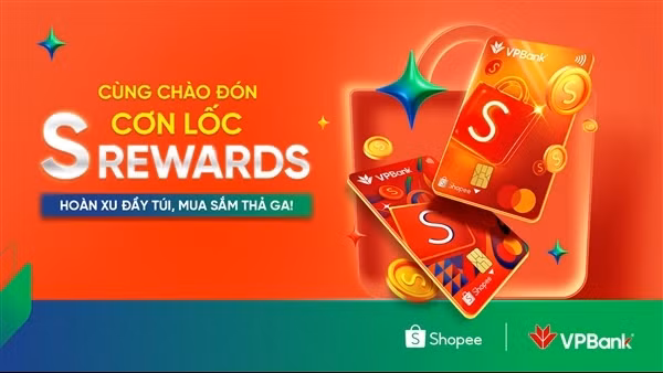 Hoàn xu đến 12% - thẻ VPBank S Rewards Mastercard đang được "chiến thần Shopee" săn lùng
