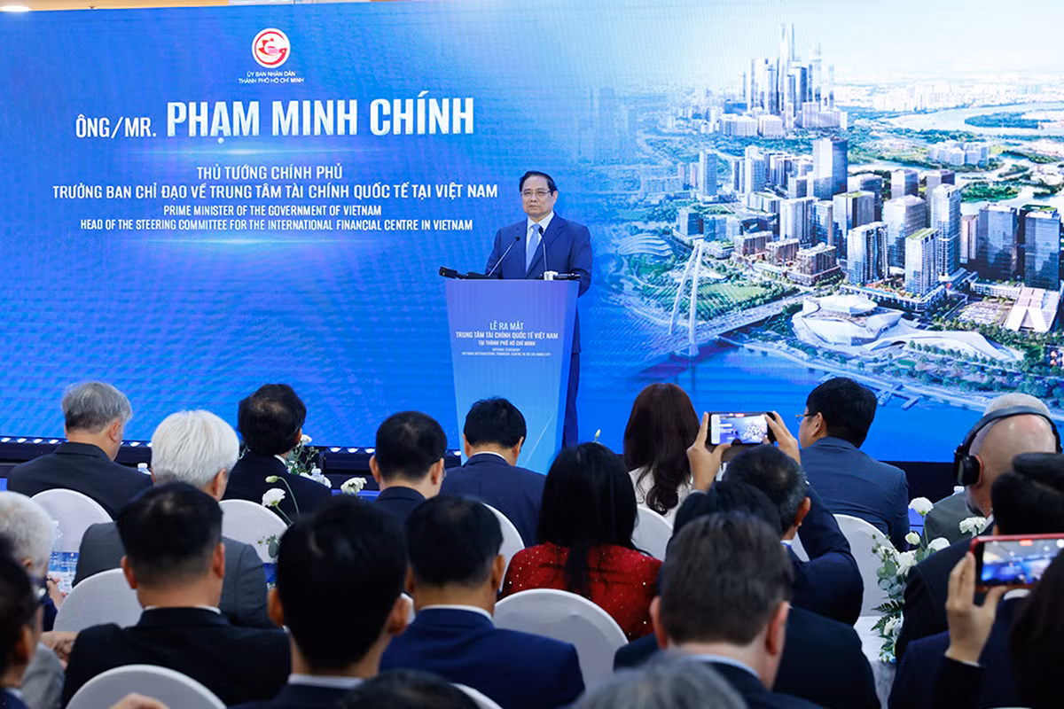 Thủ tướng: Biến Trung tâm Tài chính Quốc tế Việt Nam thành một động lực, điểm tựa phát triển -0