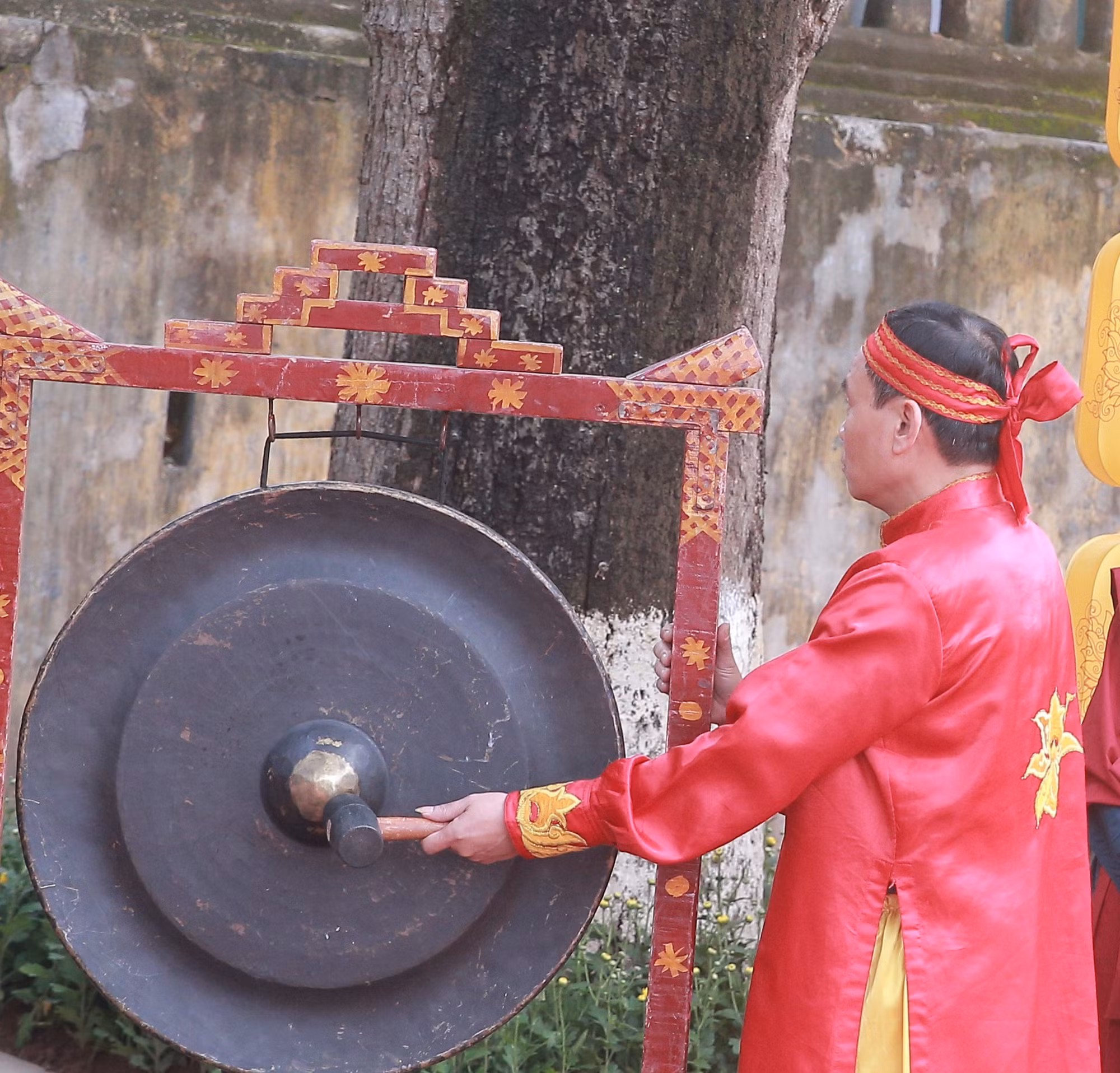 Di sản Hoàng thành Thăng Long - Hà Nội rực rỡ với các nghi lễ Tết cung đình -0