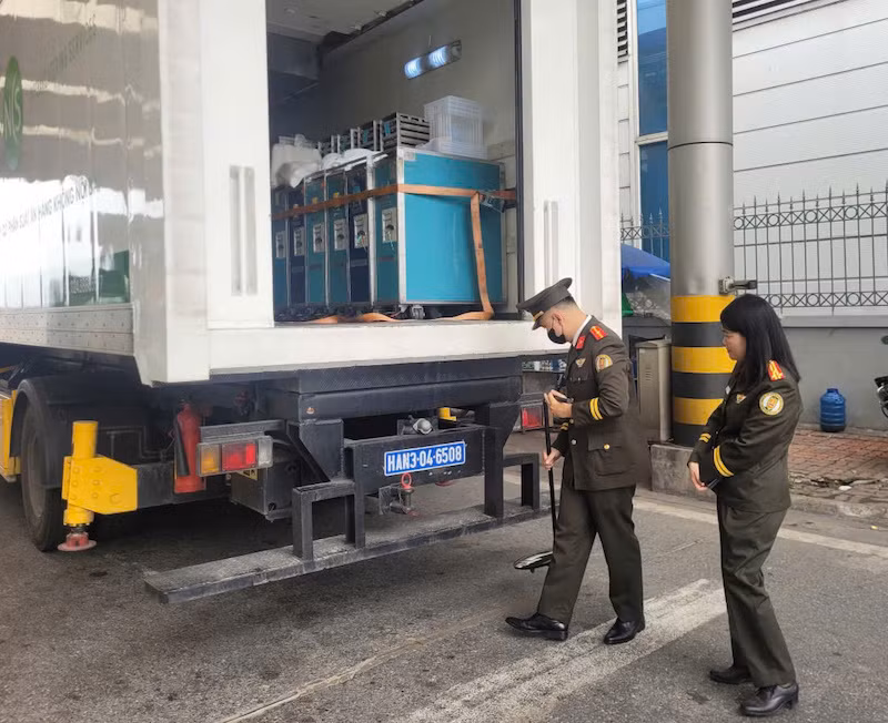 Tết của những cán bộ Công an cửa khẩu -2