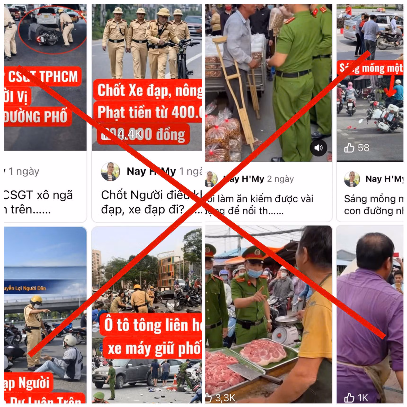 Mùng 2 Tết lên mạng đăng tin tai nạn mập mờ gây hoang mang xã hội -0