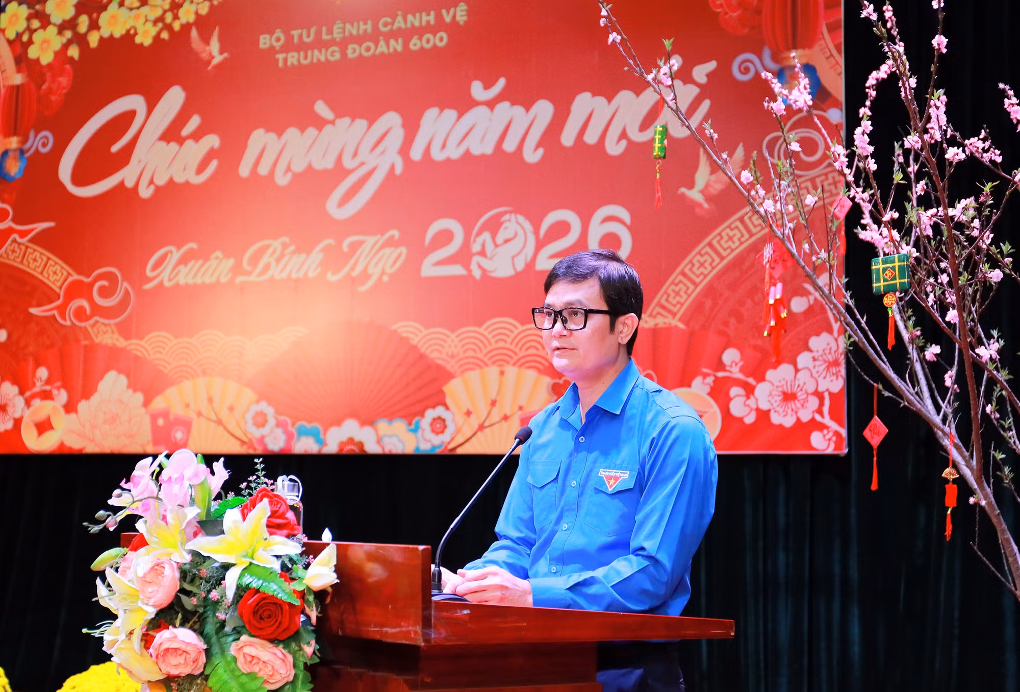 Trung ương Đoàn thăm, chúc tết Trung đoàn 600, Bộ Tư lệnh Cảnh vệ -0