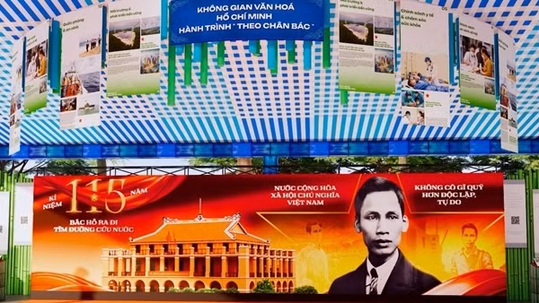 Đặc sắc Không gian văn hóa Hồ Chí Minh ở Đường sách Tết 2026
