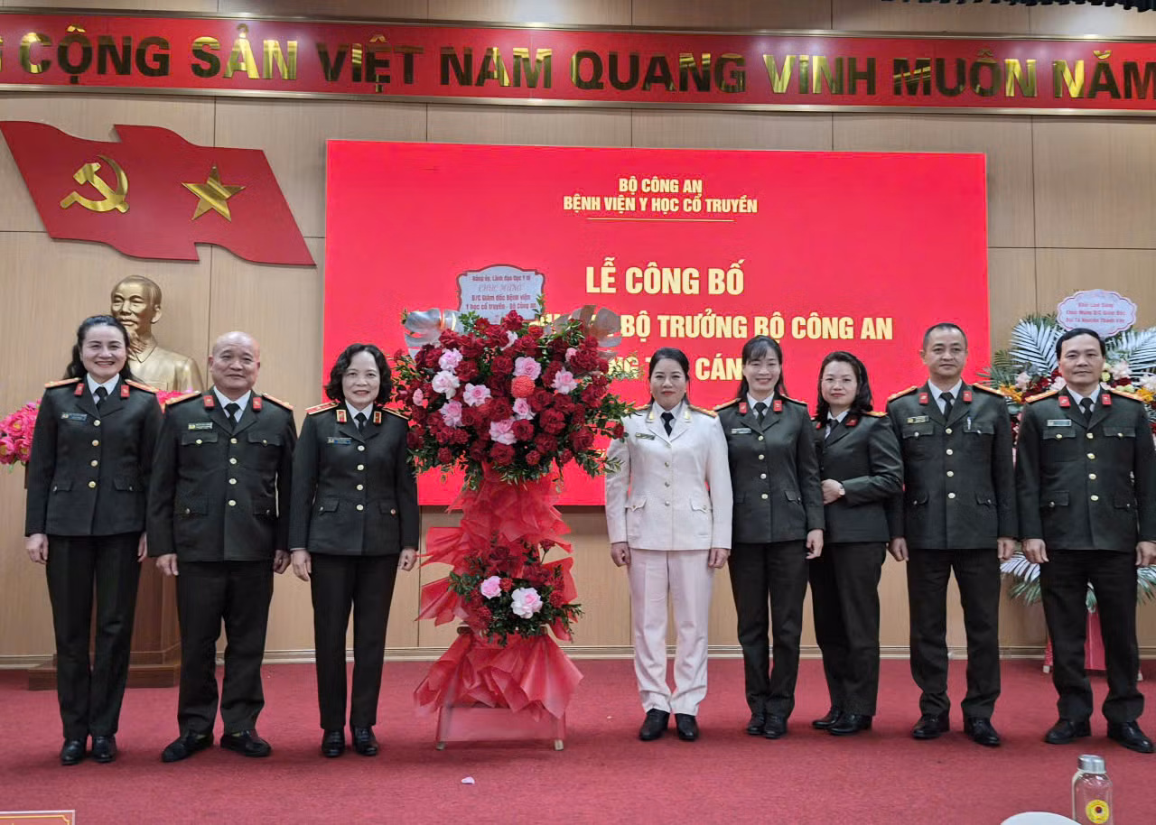Điều động, bổ nhiệm Đại tá Nguyễn Thanh Vân giữ chức vụ Giám đốc Bệnh viện Y học cổ truyền Bộ Công an -0