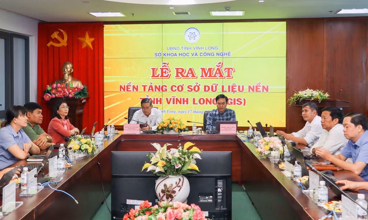 Vĩnh Long ra mắt Nền tảng Cơ sở dữ liệu nền -0