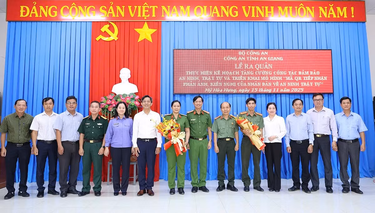 Triển khai mô hình “Mã QR– Tiếp nhận phản ánh, kiến nghị của nhân dân về ANTT” -0