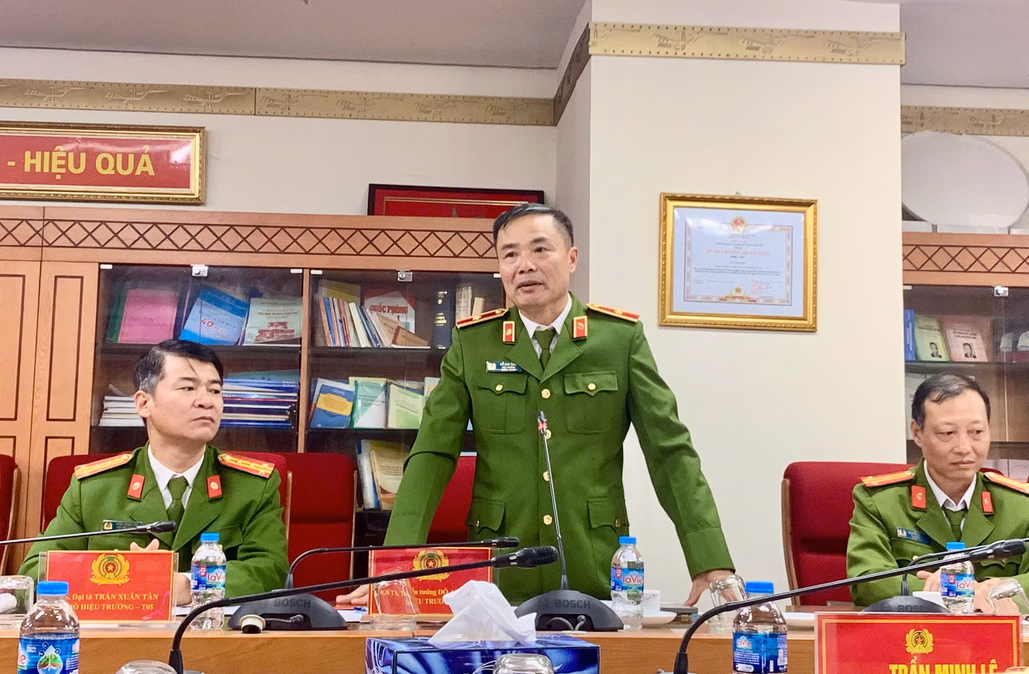 Trường Đại học CSND ký kết bản ghi nhớ hợp tác Văn phòng Cơ quan CSĐT và Cục Cảnh sát ĐTTP về ma túy -0