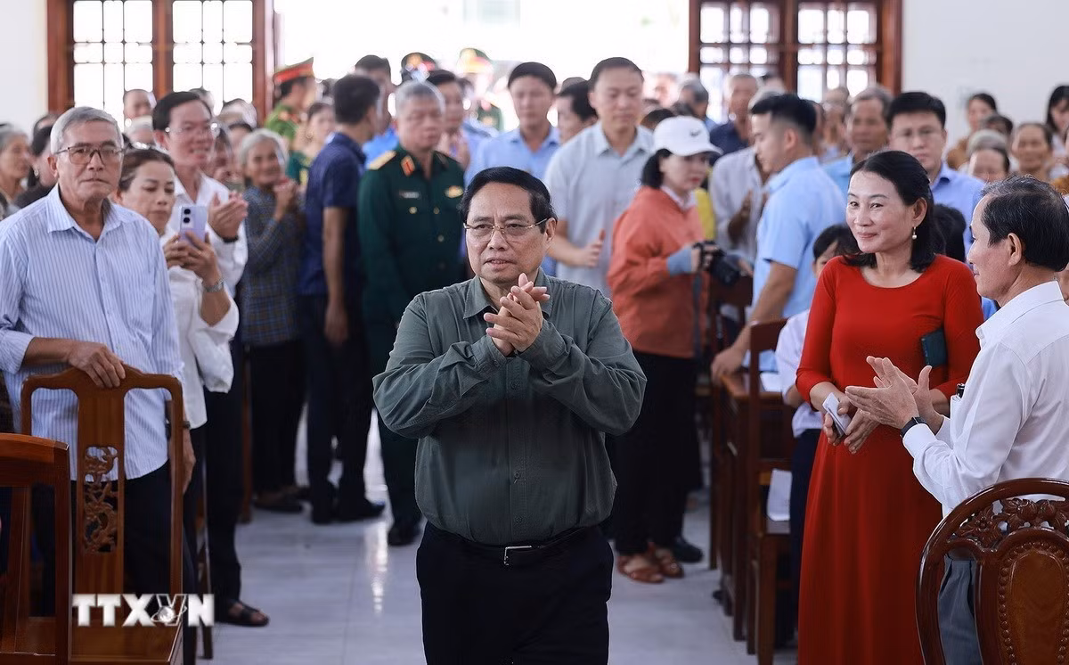 Thủ tướng Phạm Minh Chính dự Ngày hội đại đoàn kết dân tộc tại tỉnh Gia Lai -0