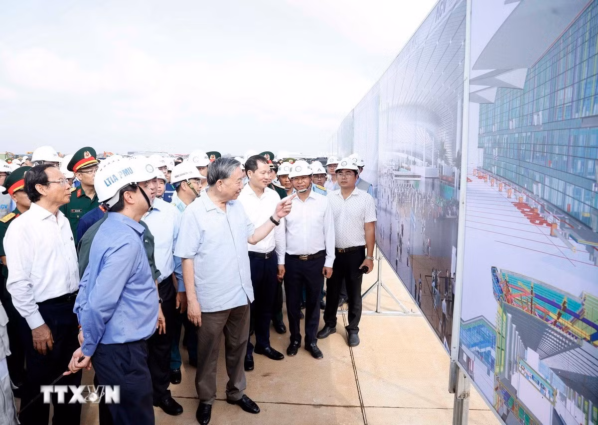 Tổng Bí thư: Long Thành phải là hình mẫu mới về hạ tầng hàng không hiện đại -0