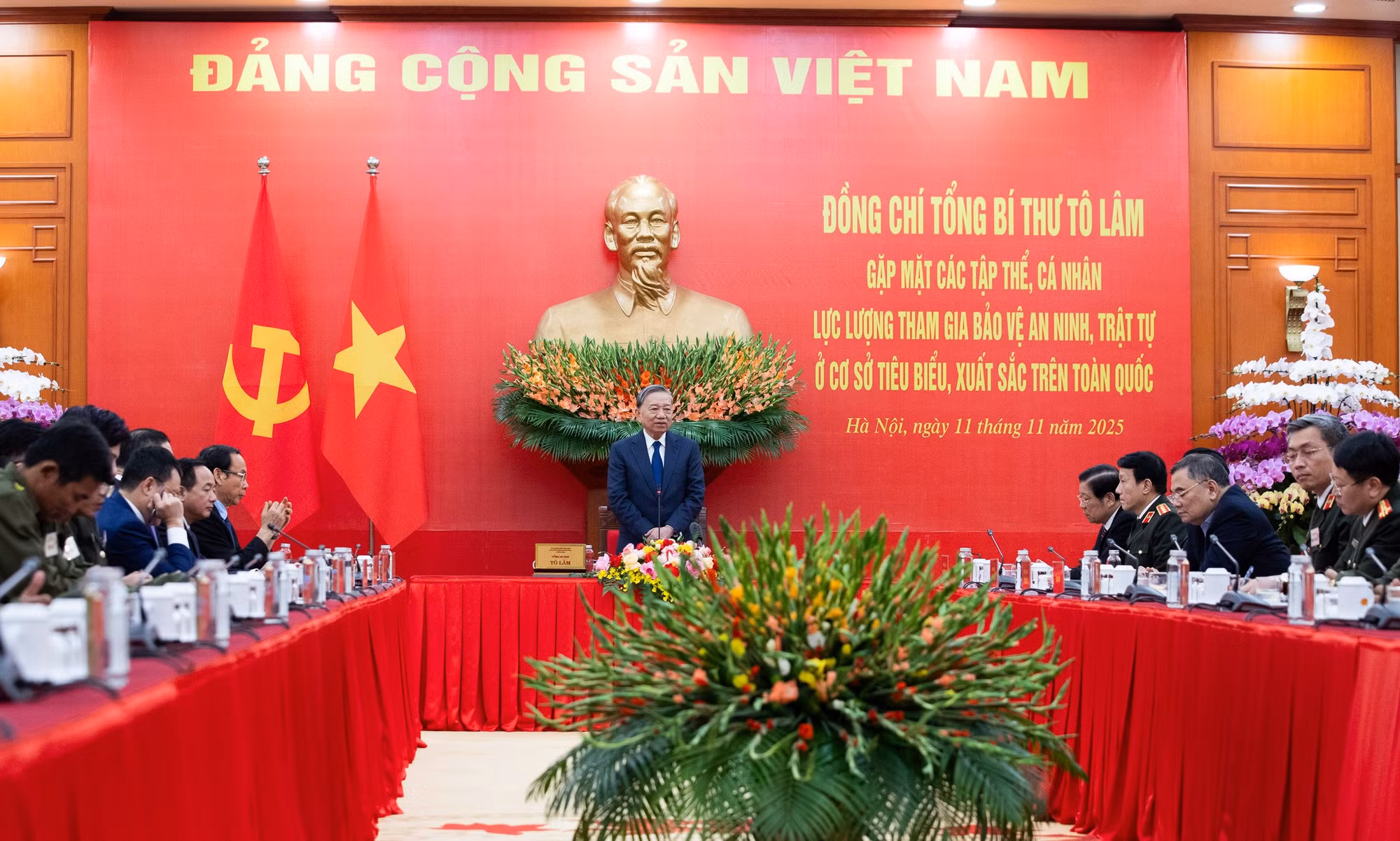 Tổng Bí thư Tô Lâm: Đảng, Nhà nước luôn quan tâm, chăm lo lực lượng tham gia bảo vệ ANTT ở cơ sở -0