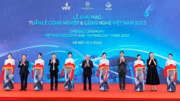 Khai mạc tuần lễ công nghiệp và công nghệ Việt Nam 2025 tại VEC
