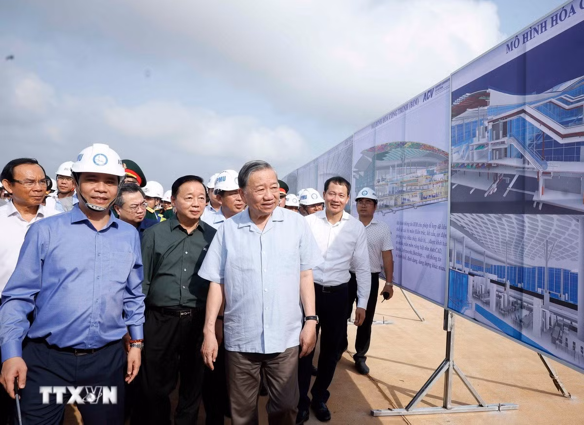 Tổng Bí thư: Long Thành phải là hình mẫu mới về hạ tầng hàng không hiện đại -0