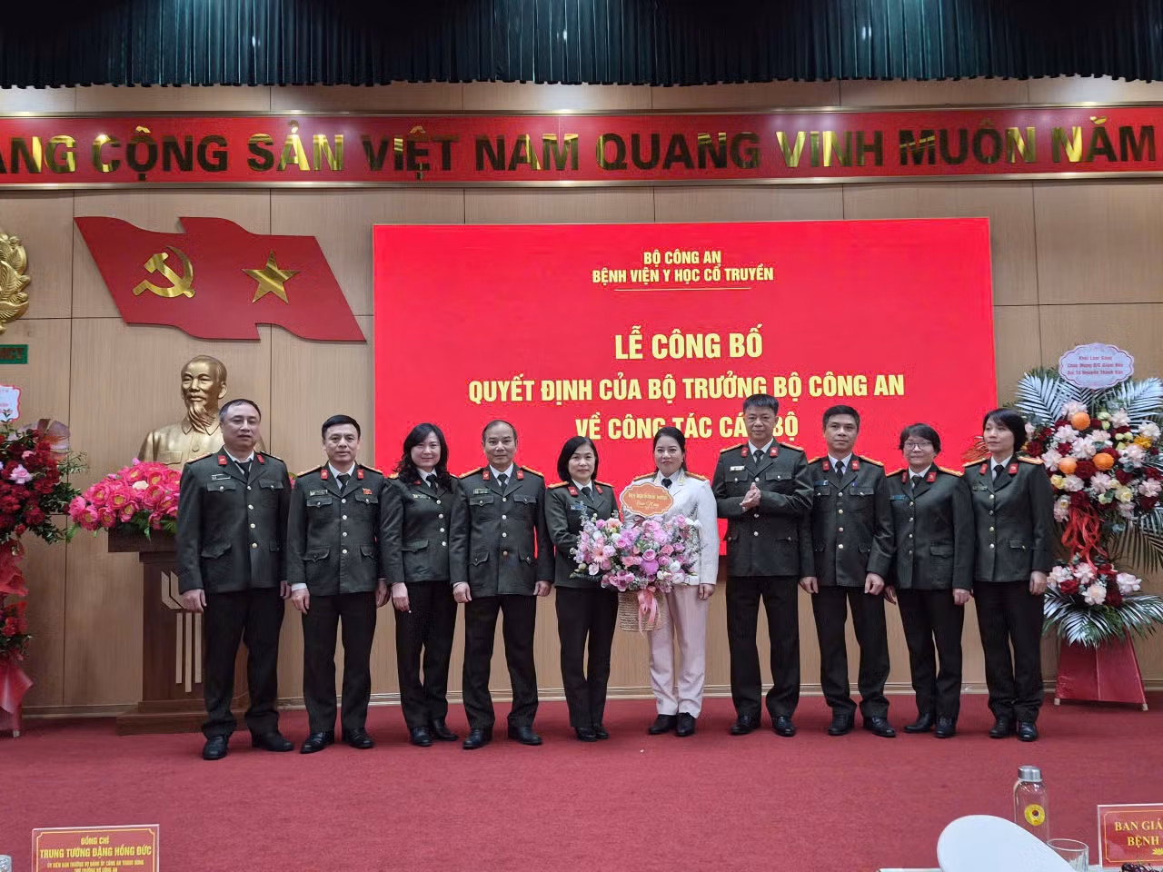 Điều động, bổ nhiệm Đại tá Nguyễn Thanh Vân giữ chức vụ Giám đốc Bệnh viện Y học cổ truyền Bộ Công an -0