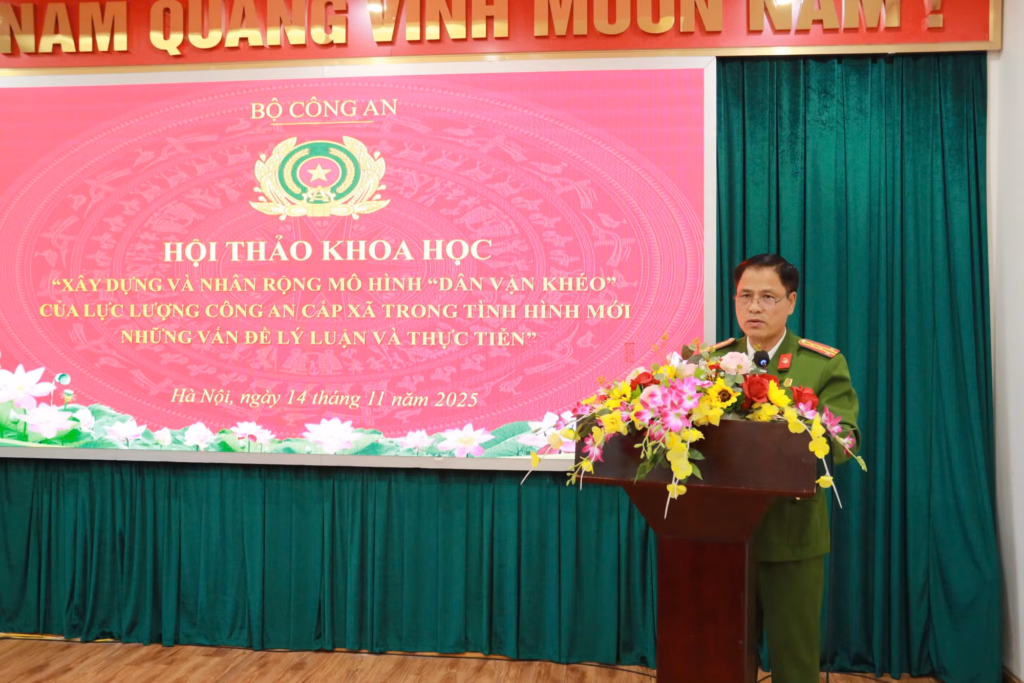 Xây dựng và nhân rộng mô hình “Dân vận khéo” của lực lượng Công an cấp xã -0