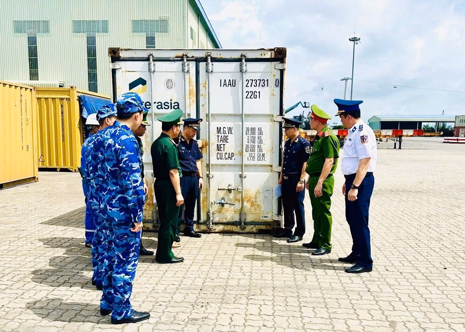 Doanh nghiệp đem hơn 25 tấn đạn, vỏ đạn quân dụng nhập khẩu cảng Hải Phòng bị Hải quan phát hiện -0