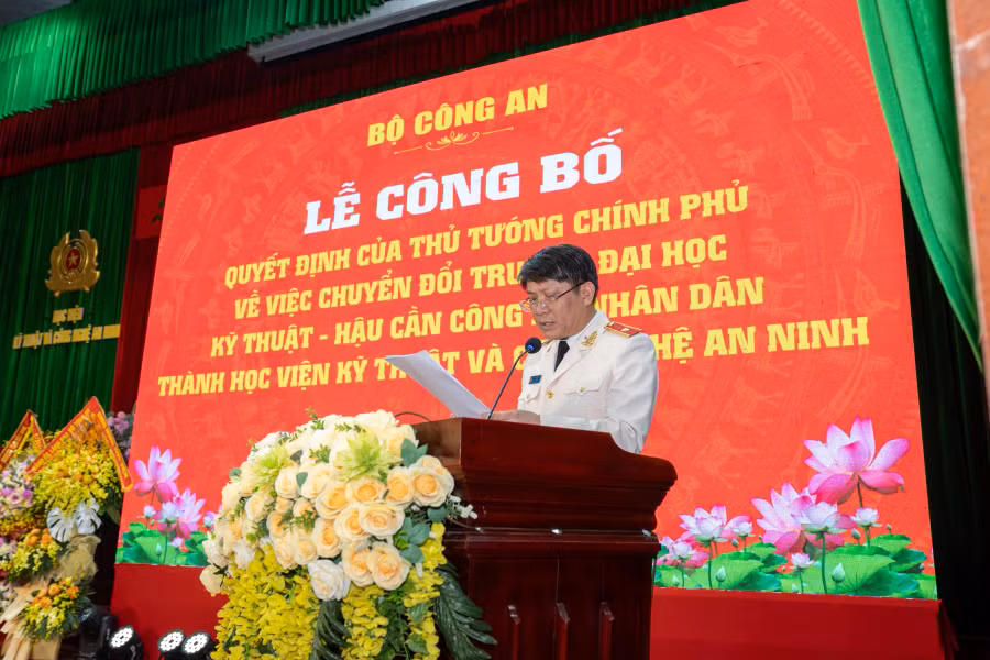 Xây dựng Học viện Kỹ thuật và Công nghệ an ninh thành cơ sở đào tạo xứng tầm khu vực -0