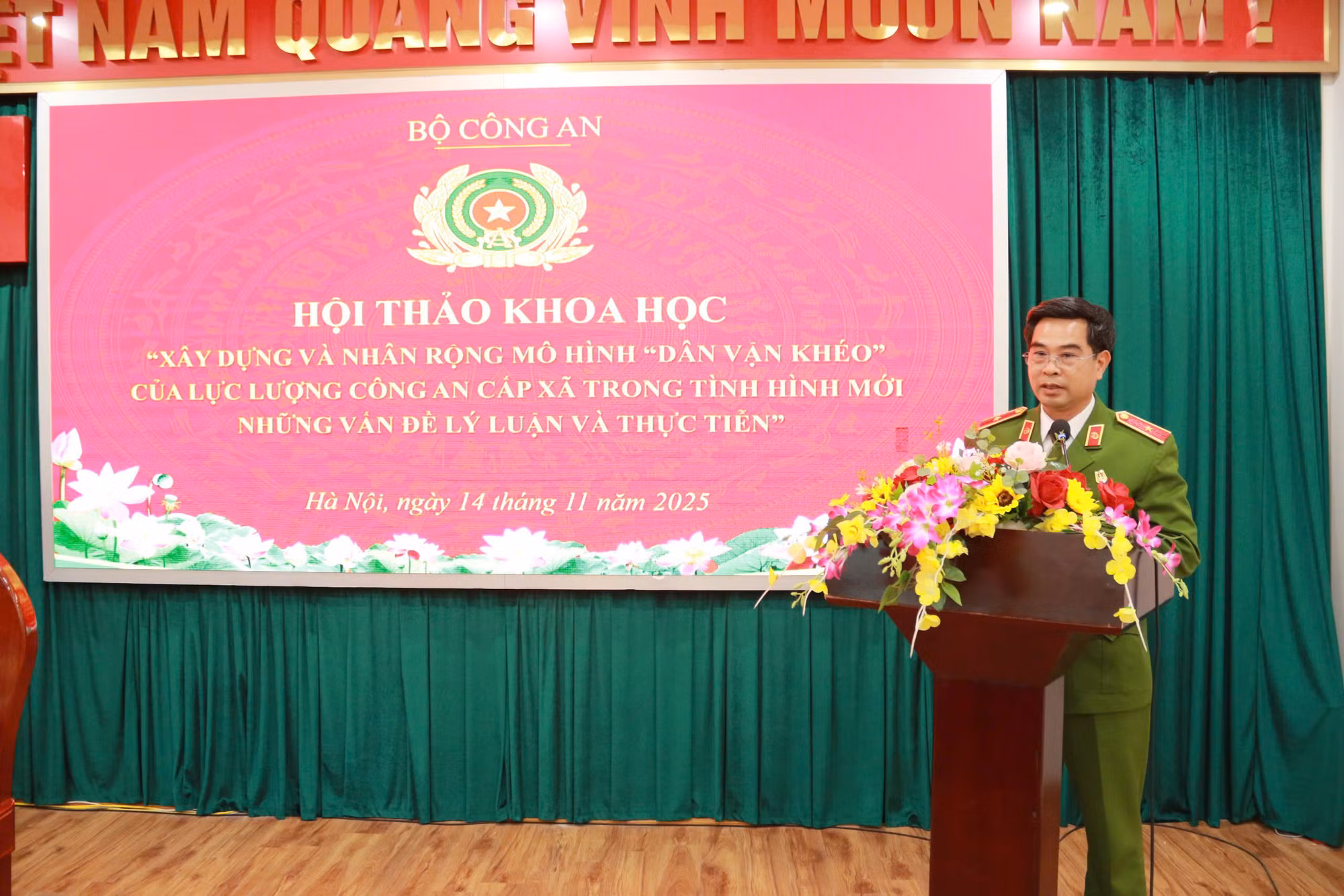 Xây dựng và nhân rộng mô hình “Dân vận khéo” của lực lượng Công an cấp xã -0