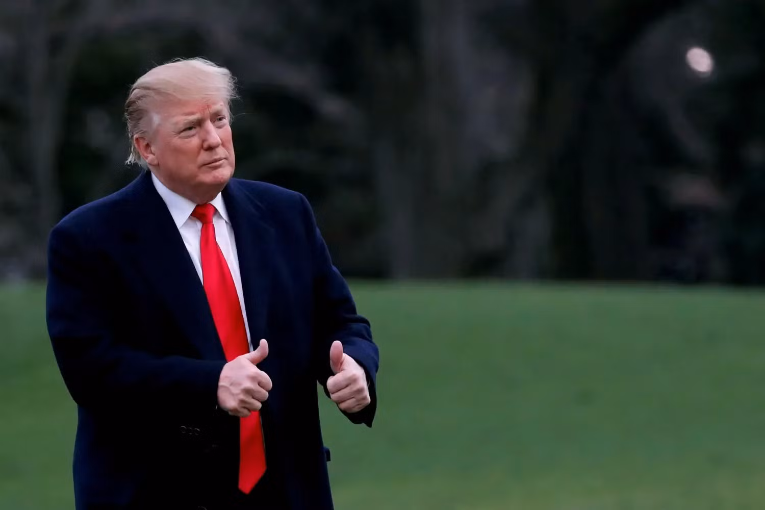 Tổng thống Trump tuyên bố chia 
