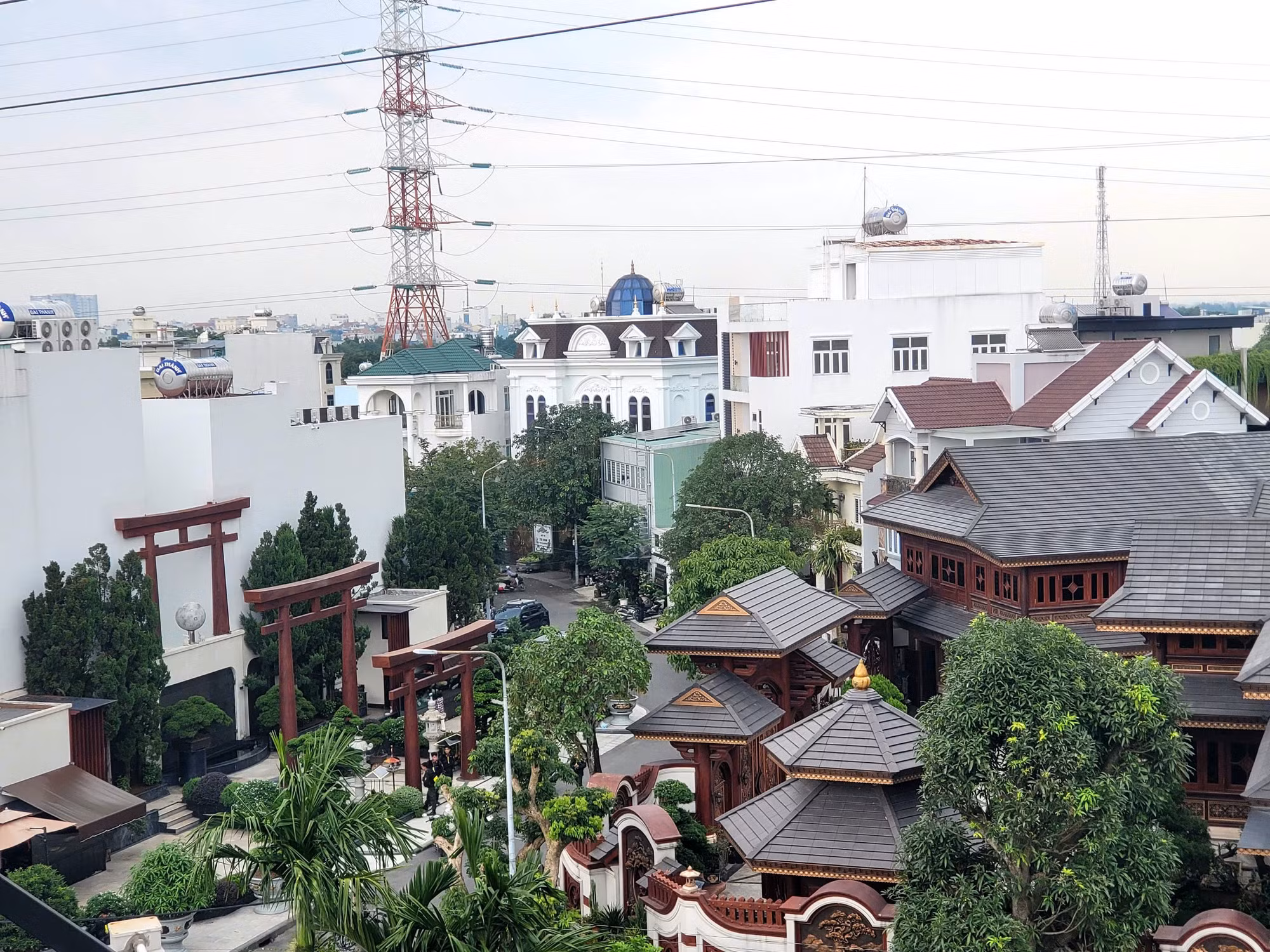 Cận cảnh khu 
