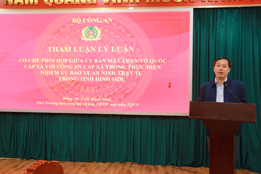 Hoàn thiện cơ chế, chính sách và hậu cần đảm bảo để Công an cấp xã hoàn thành xuất sắc nhiệm vụ được giao -0