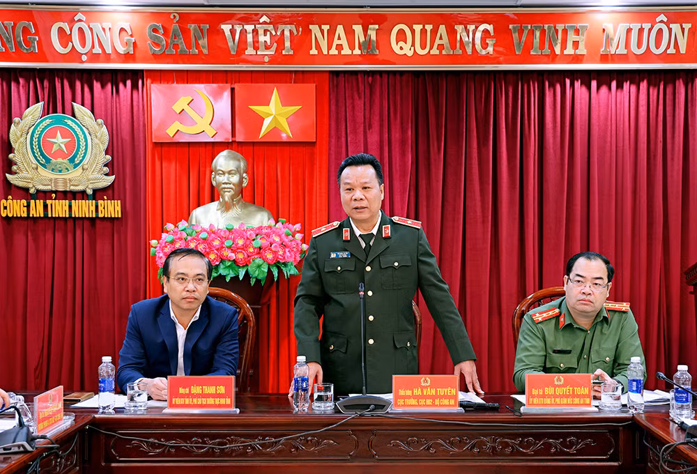 Kiểm tra tiến độ Dự án xây dựng nhà ở xã hội cho lực lượng Công an ở Ninh Bình -0