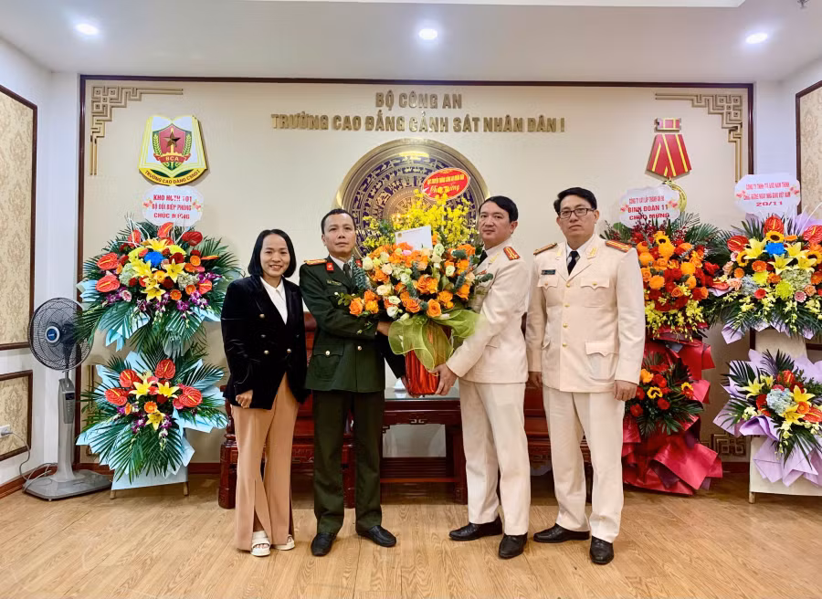 Báo CAND chúc mừng Trường Cao đẳng CSND I nhân Ngày Nhà giáo Việt Nam -0