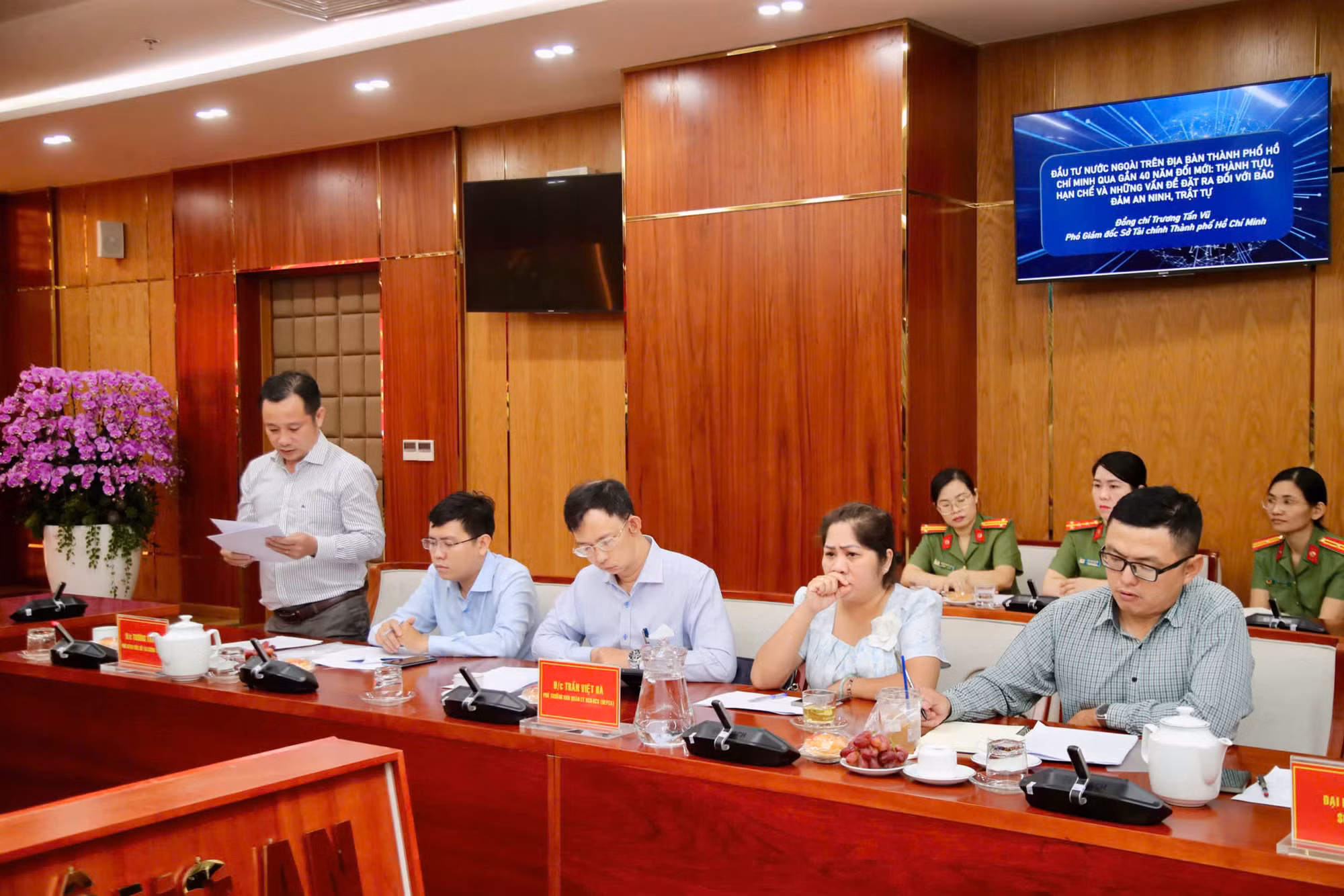 Bảo đảm ANTT hoạt động đầu tư nước ngoài trên địa bàn TP Hồ Chí Minh trong tình hình mới -1