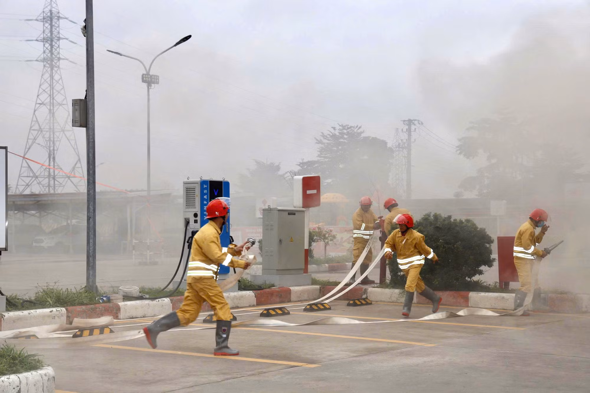 Bắc Giang diễn tập phương án chữa cháy và cứu nạn, cứu hộ cấp tỉnh năm 2025 -0