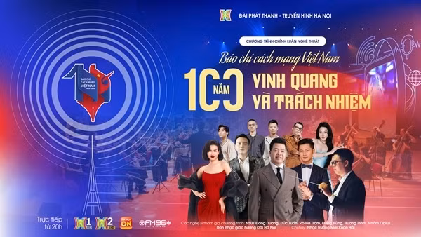Tái hiện 100 năm báo chí Cách mạng Việt Nam trên sân khấu Thủ đô