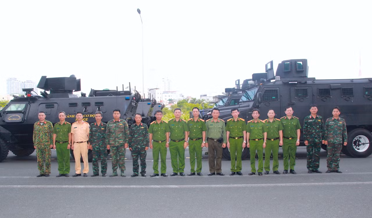 Ngắm phương tiện đặc chủng của CAND tham gia diễu binh, diễu hành kỷ niệm 80 năm Quốc khánh -0
