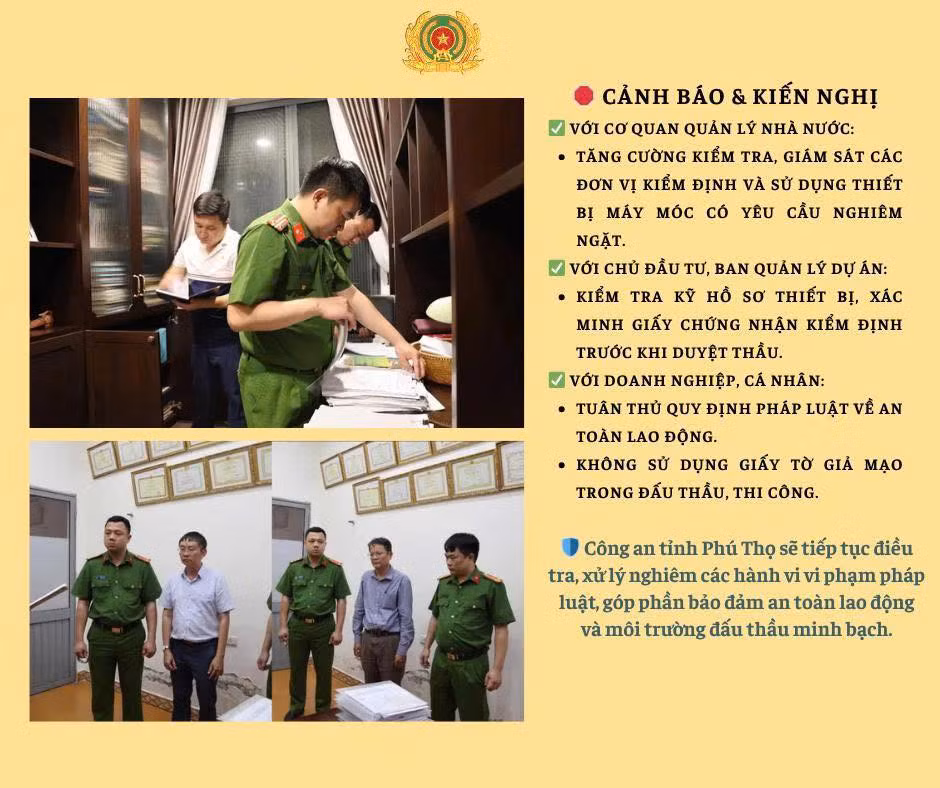 Hàng nghìn giấy chứng nhận kiểm định giả, thu lợi bất chính nhiều tỷ đồng. -2